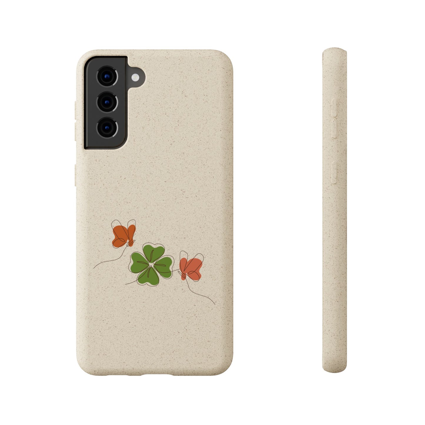 Lucky Biodegradable Bamboo Phone Case
