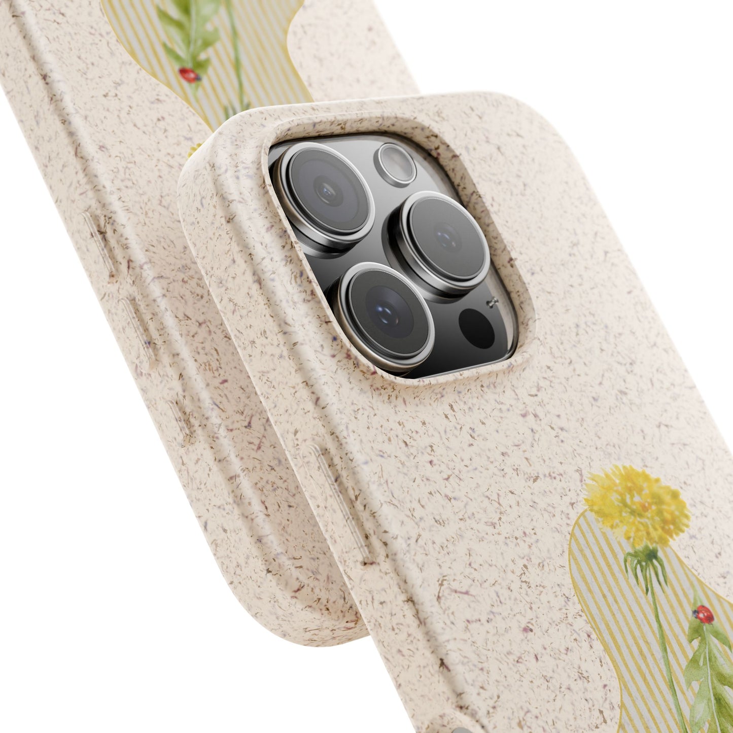 Dandelion Biodegradable Bamboo Phone Case