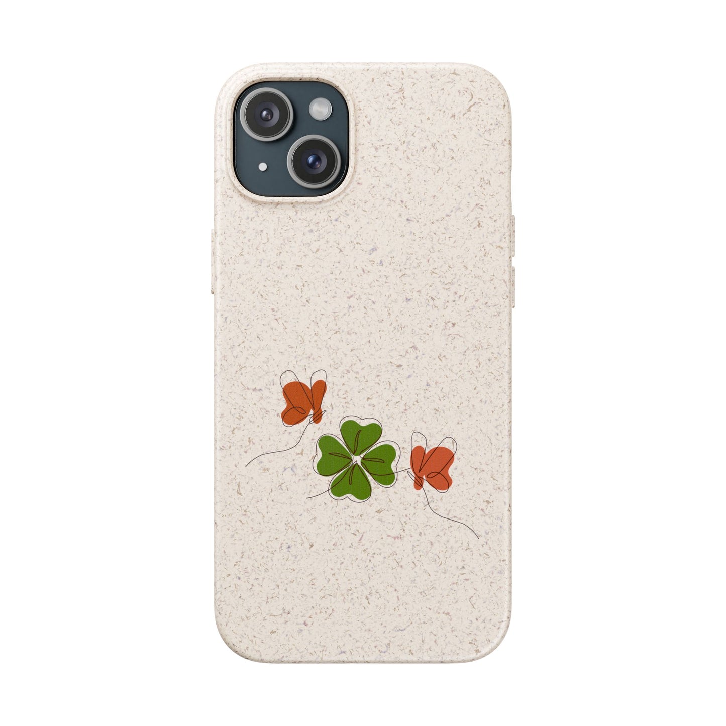 Lucky Biodegradable Bamboo Phone Case