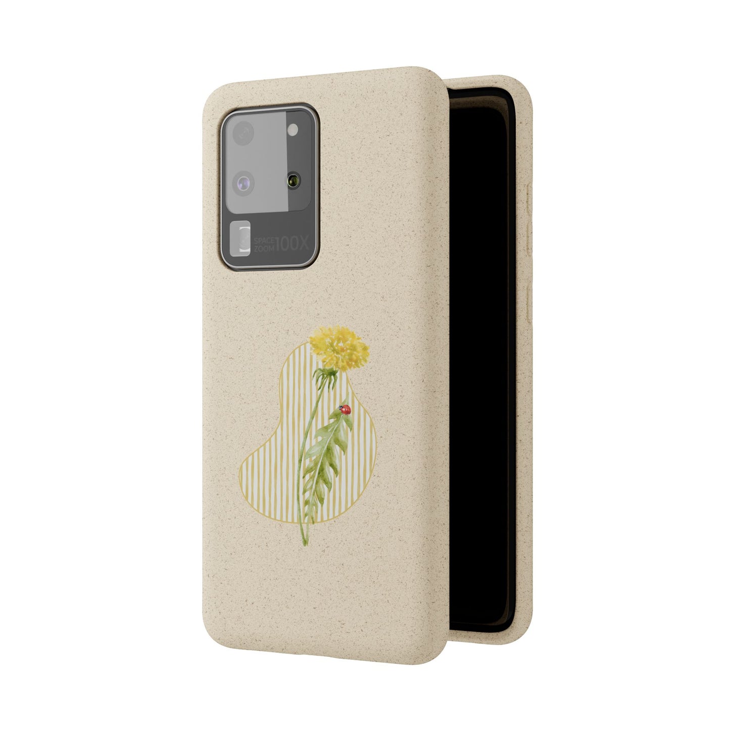 Dandelion Biodegradable Bamboo Phone Case