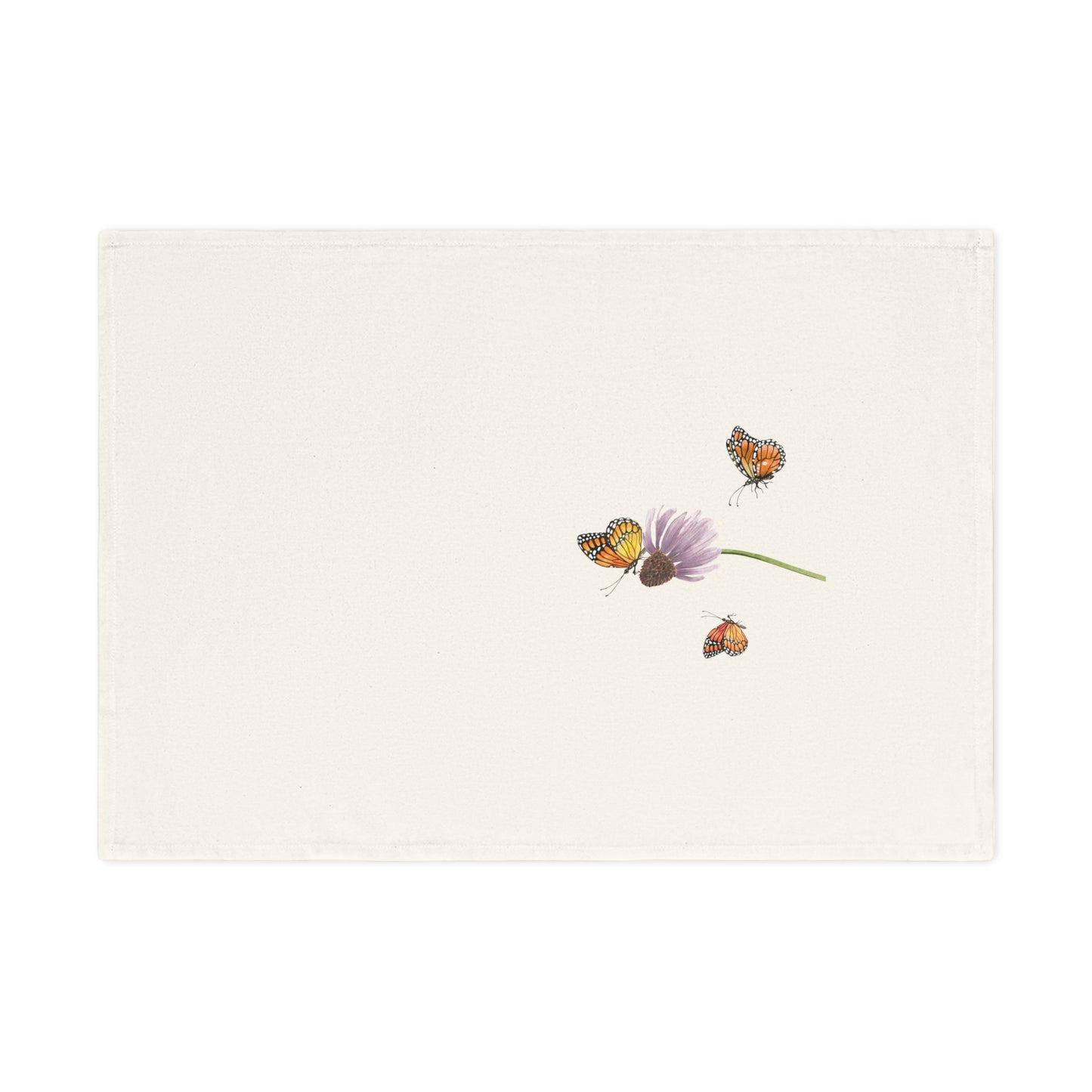 Echinacea Organic Cotton Tea Towel