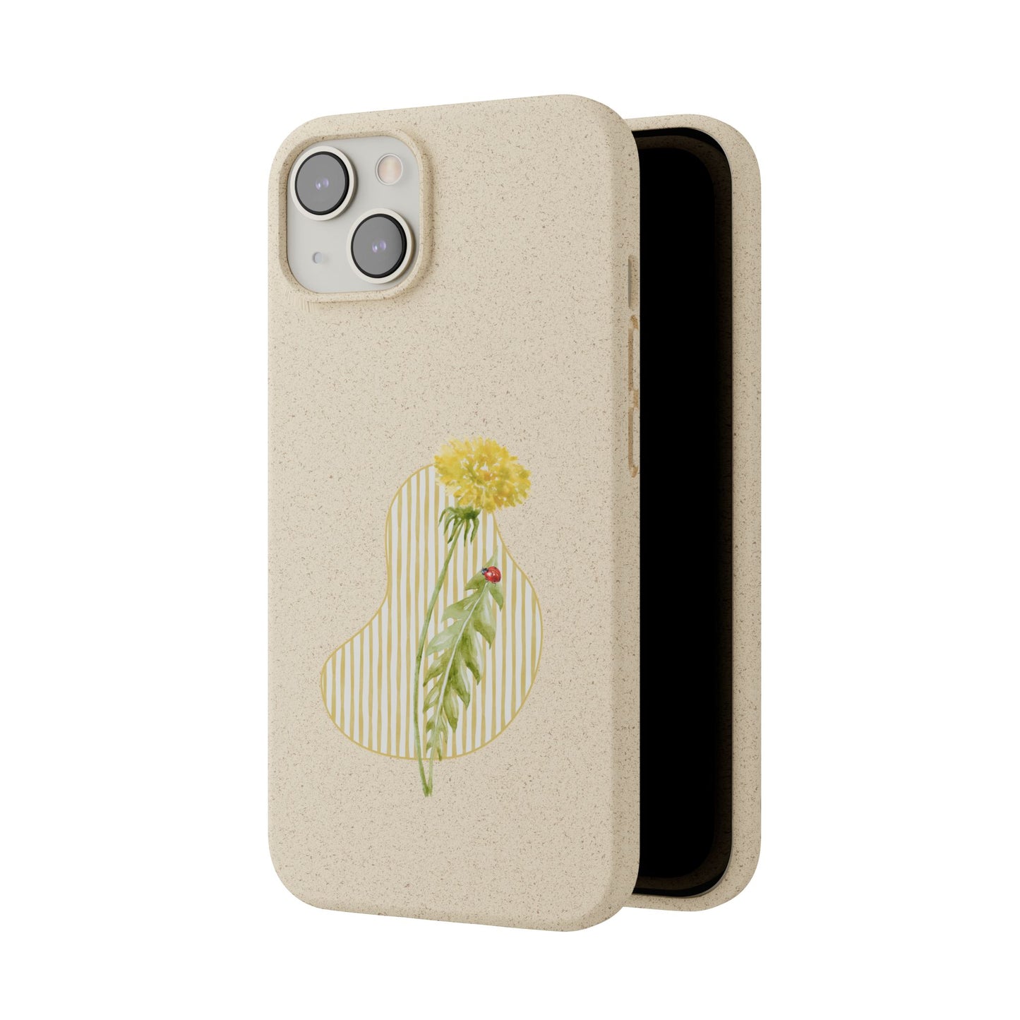 Dandelion Biodegradable Bamboo Phone Case