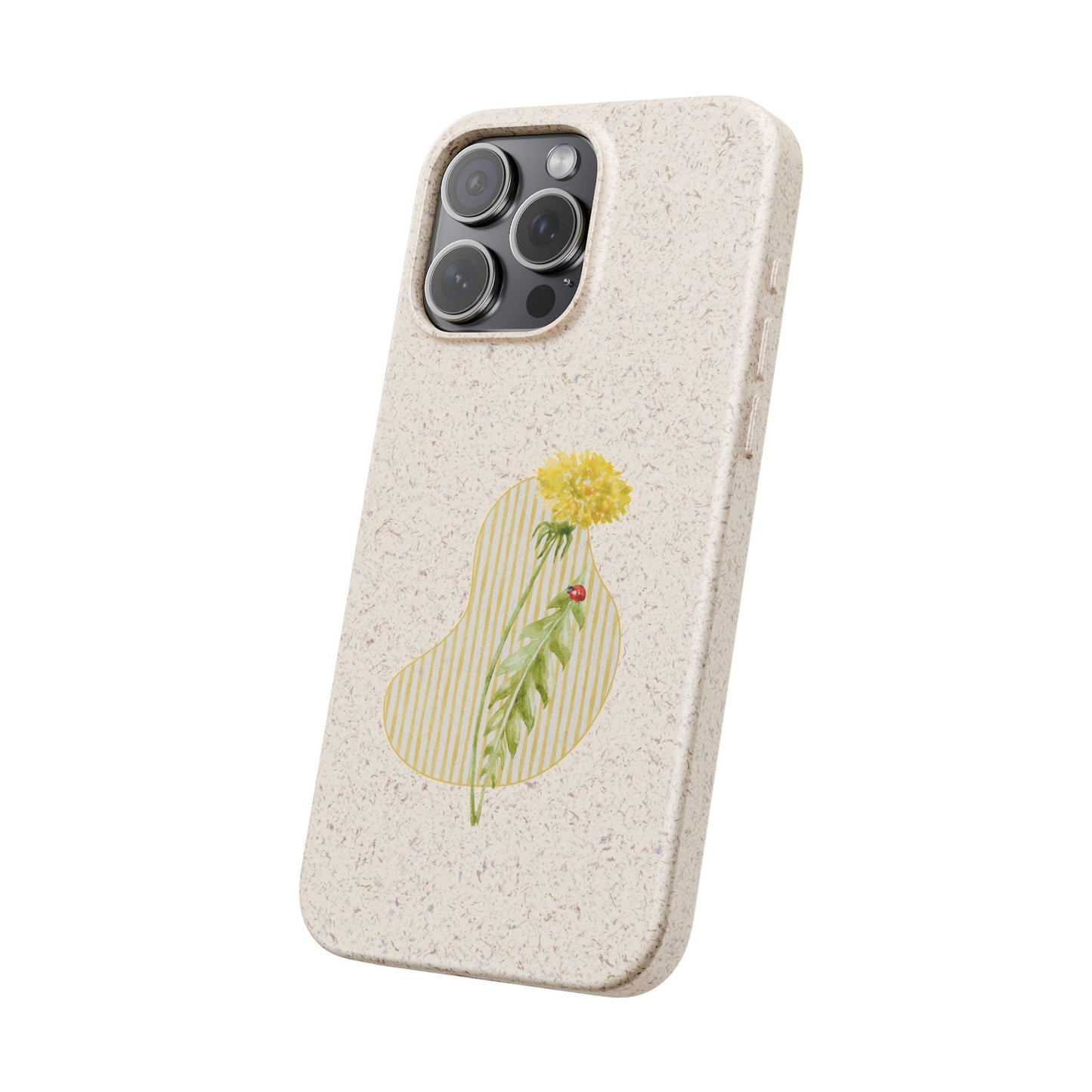 Dandelion Biodegradable Bamboo Phone Case