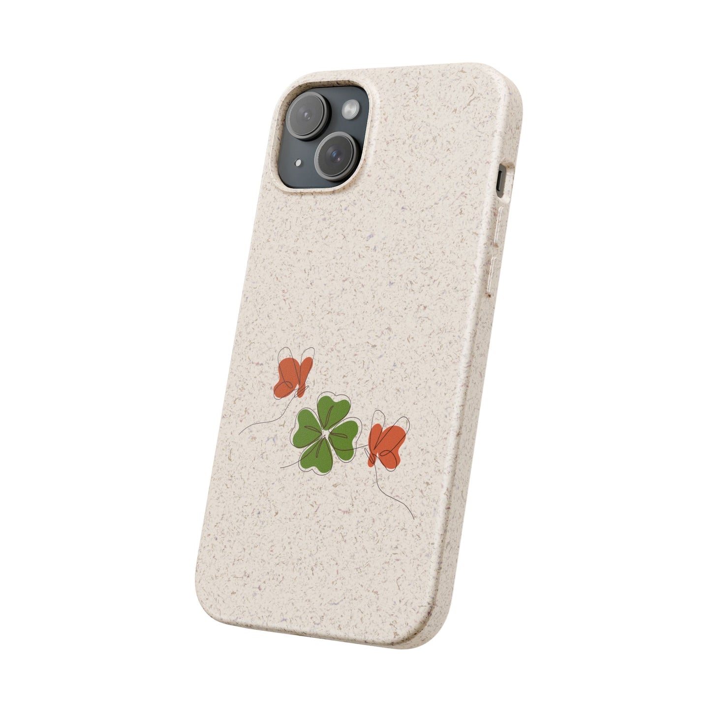 Lucky Biodegradable Bamboo Phone Case