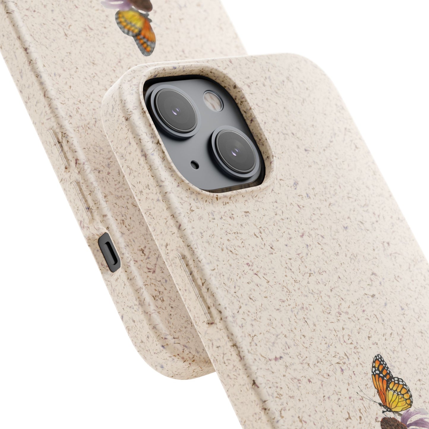 Echinacea Biodegradable Bamboo Phone Case