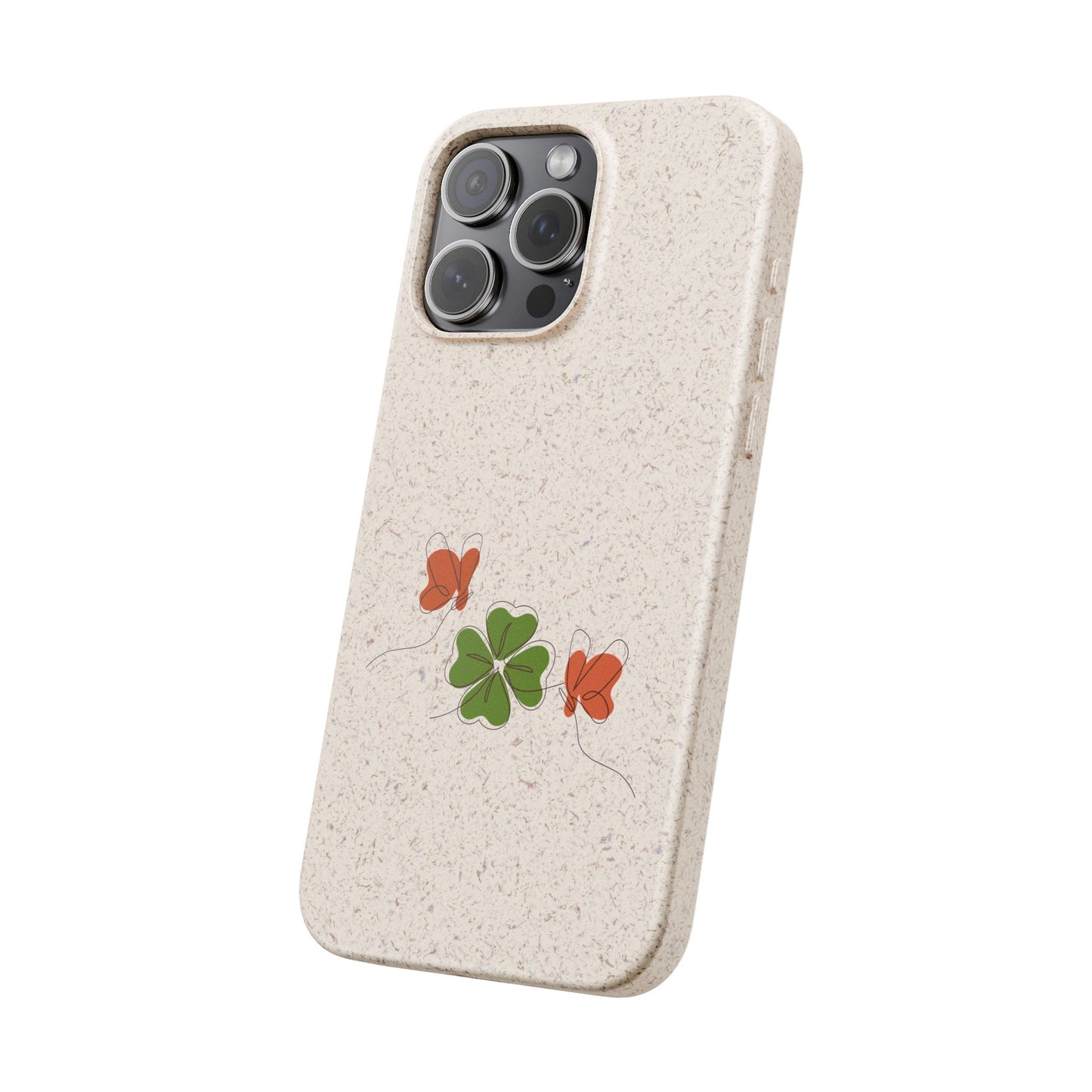Lucky Biodegradable Bamboo Phone Case