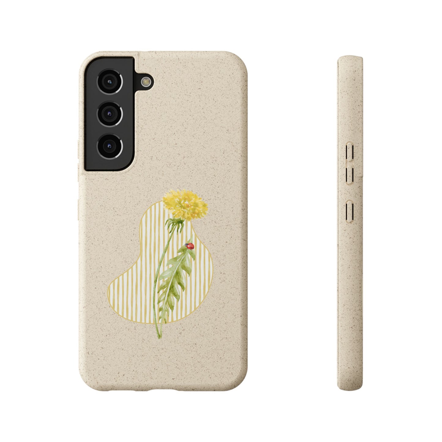 Dandelion Biodegradable Bamboo Phone Case