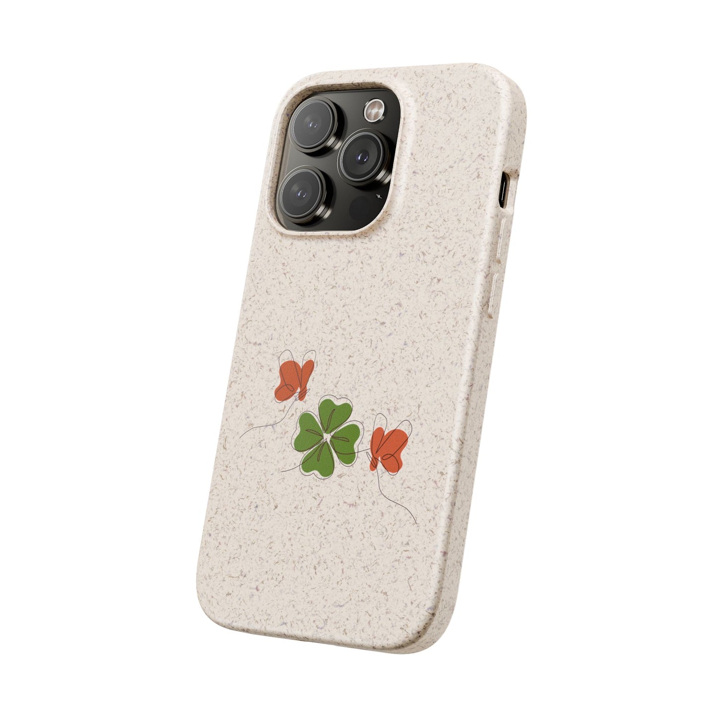 Lucky Biodegradable Bamboo Phone Case