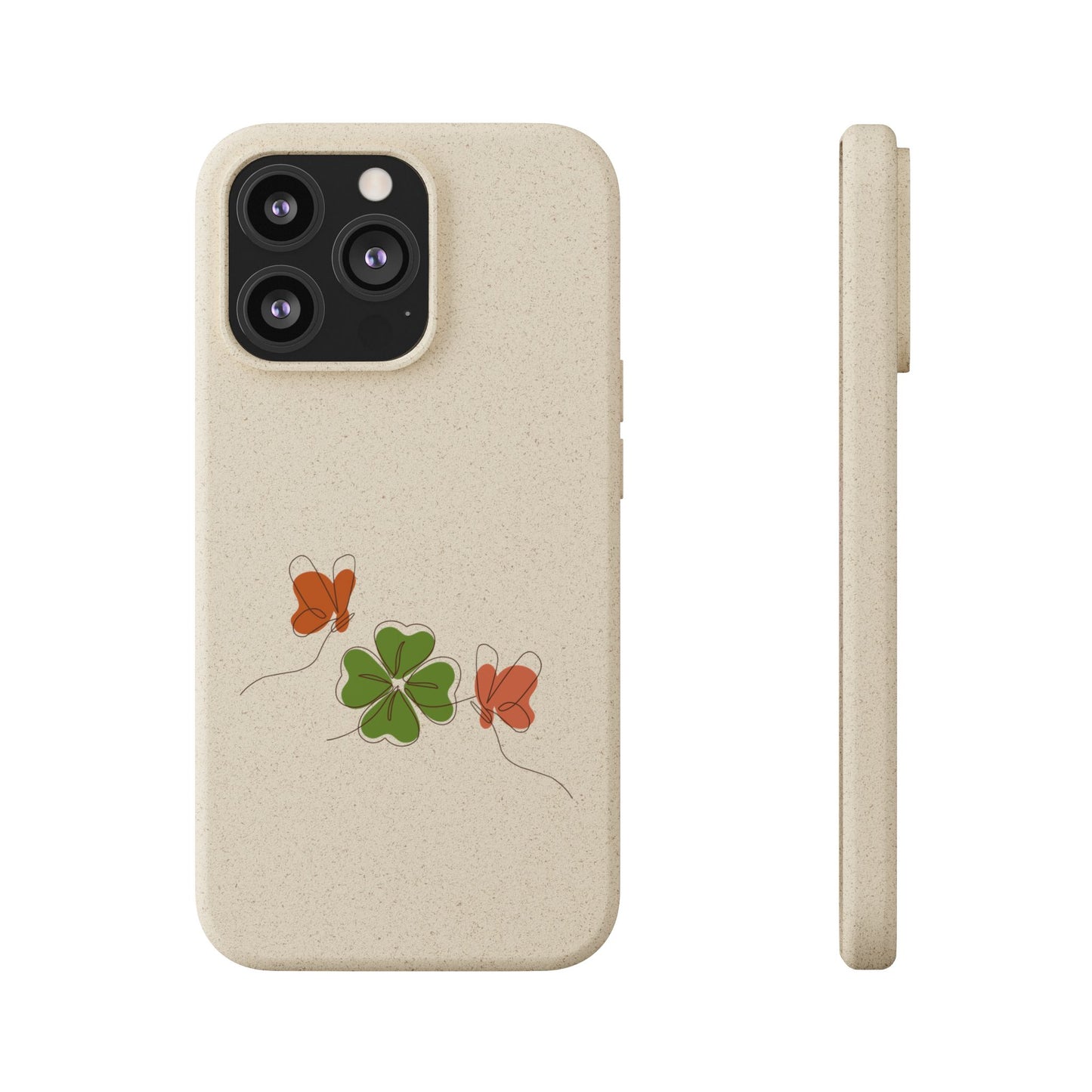 Lucky Biodegradable Bamboo Phone Case