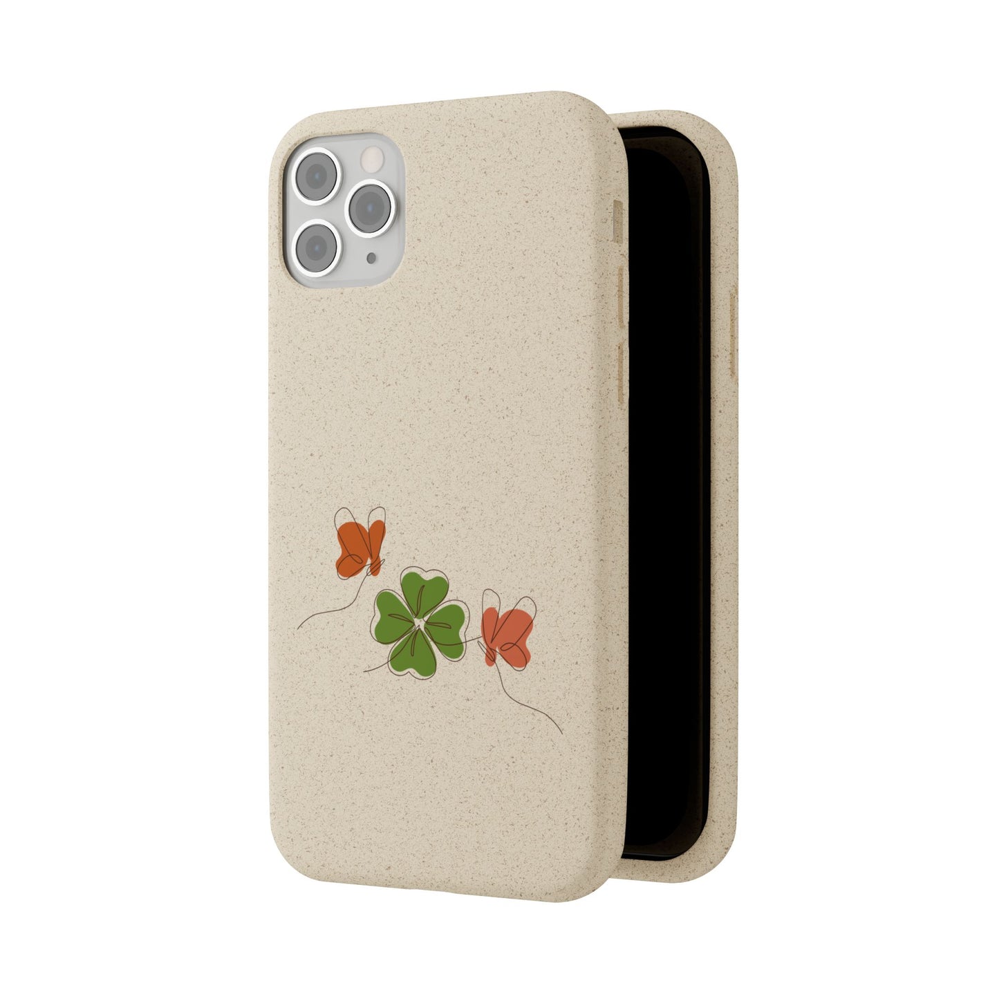 Lucky Biodegradable Bamboo Phone Case