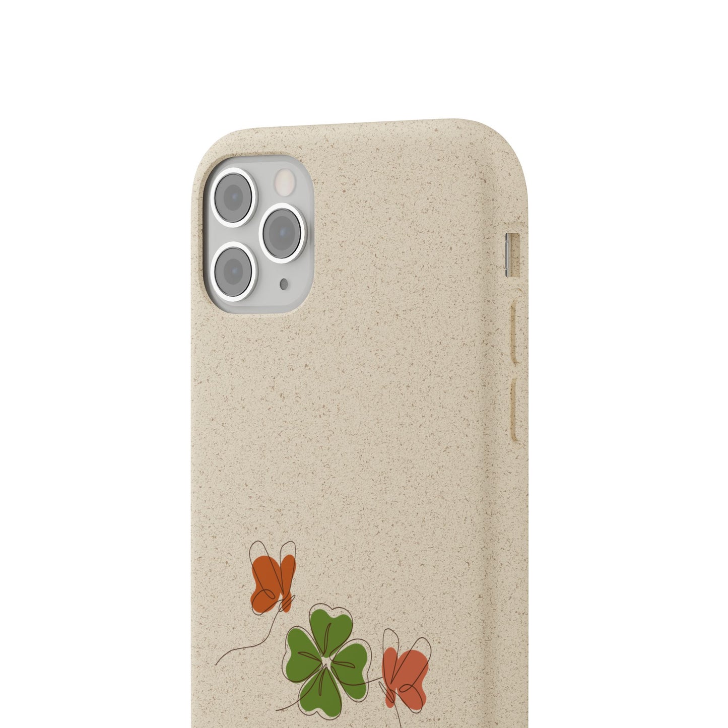 Lucky Biodegradable Bamboo Phone Case