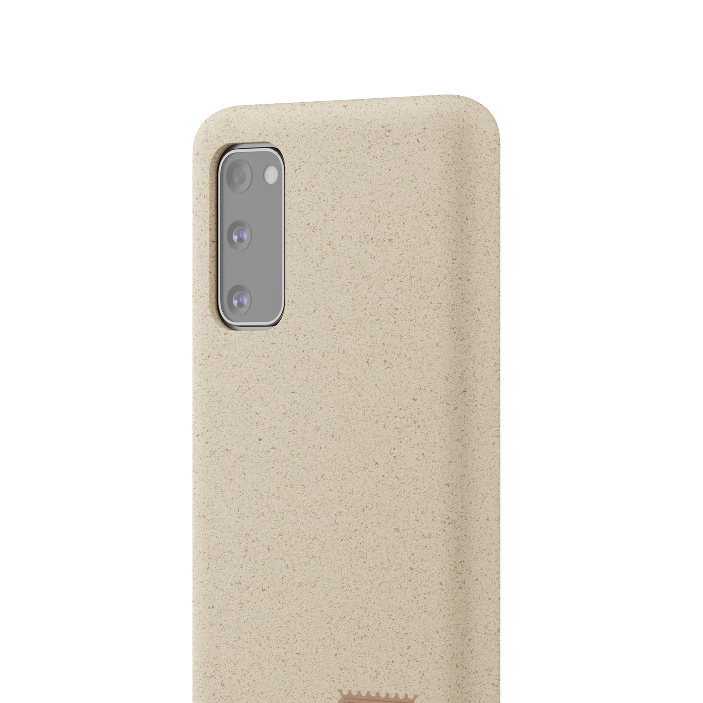 Timbre Menthe Poivrée Coque de Téléphone en Bambou Biodégradable