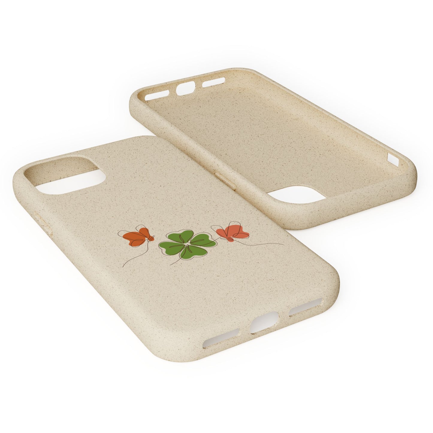 Lucky Biodegradable Bamboo Phone Case
