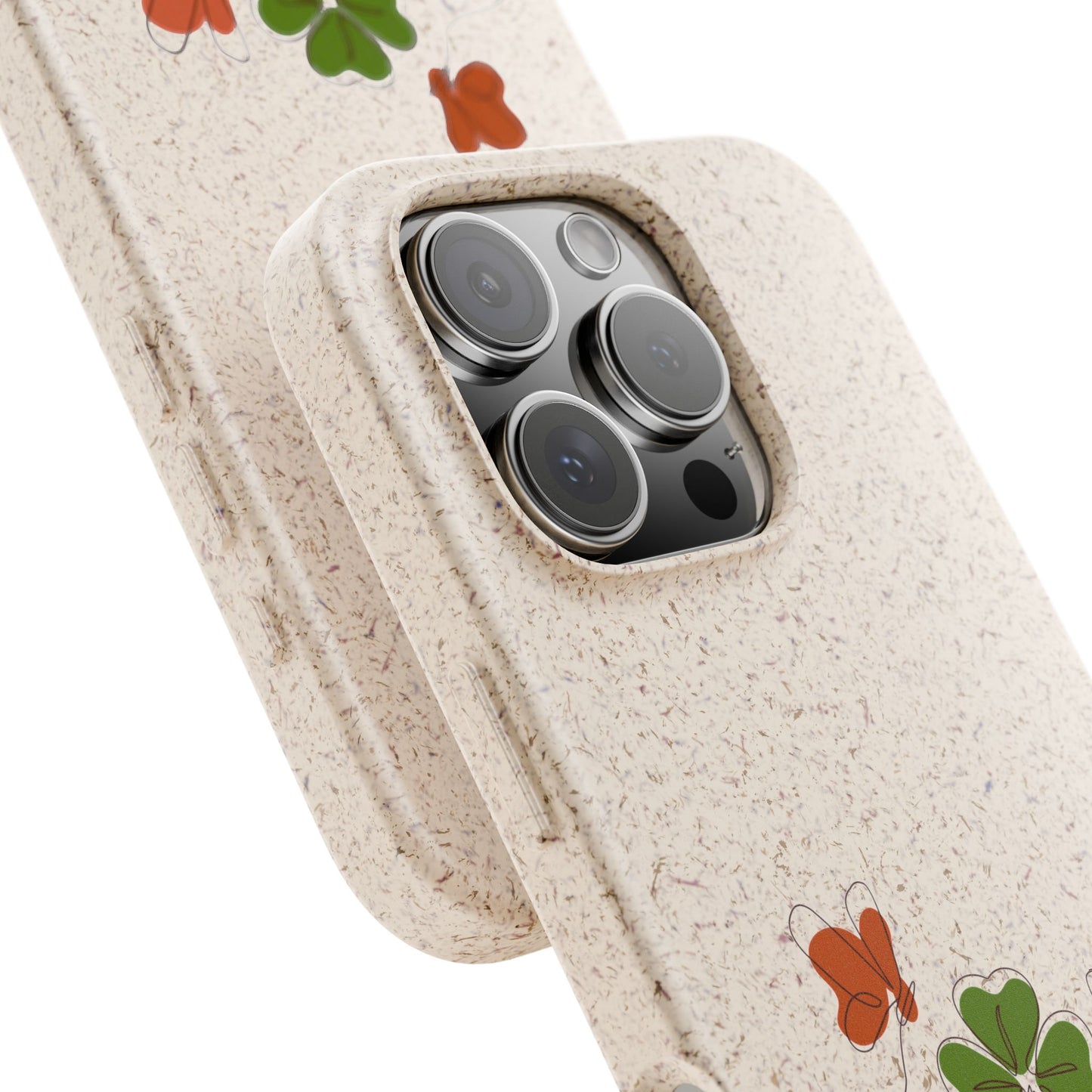 Lucky Biodegradable Bamboo Phone Case