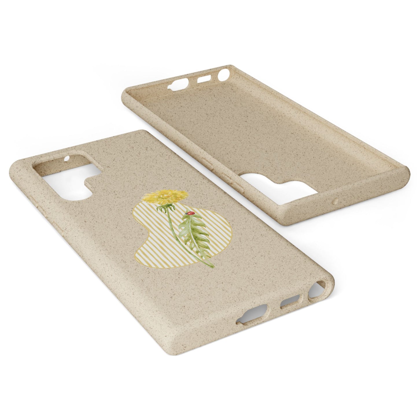 Dandelion Biodegradable Bamboo Phone Case