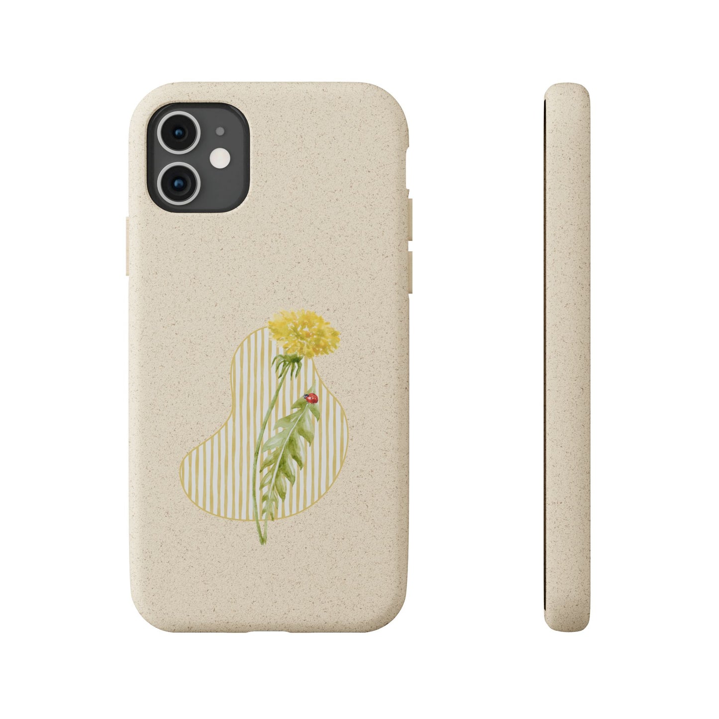Dandelion Biodegradable Bamboo Phone Case