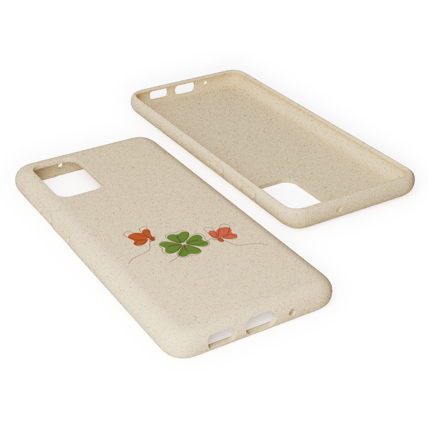 Lucky Biodegradable Bamboo Phone Case
