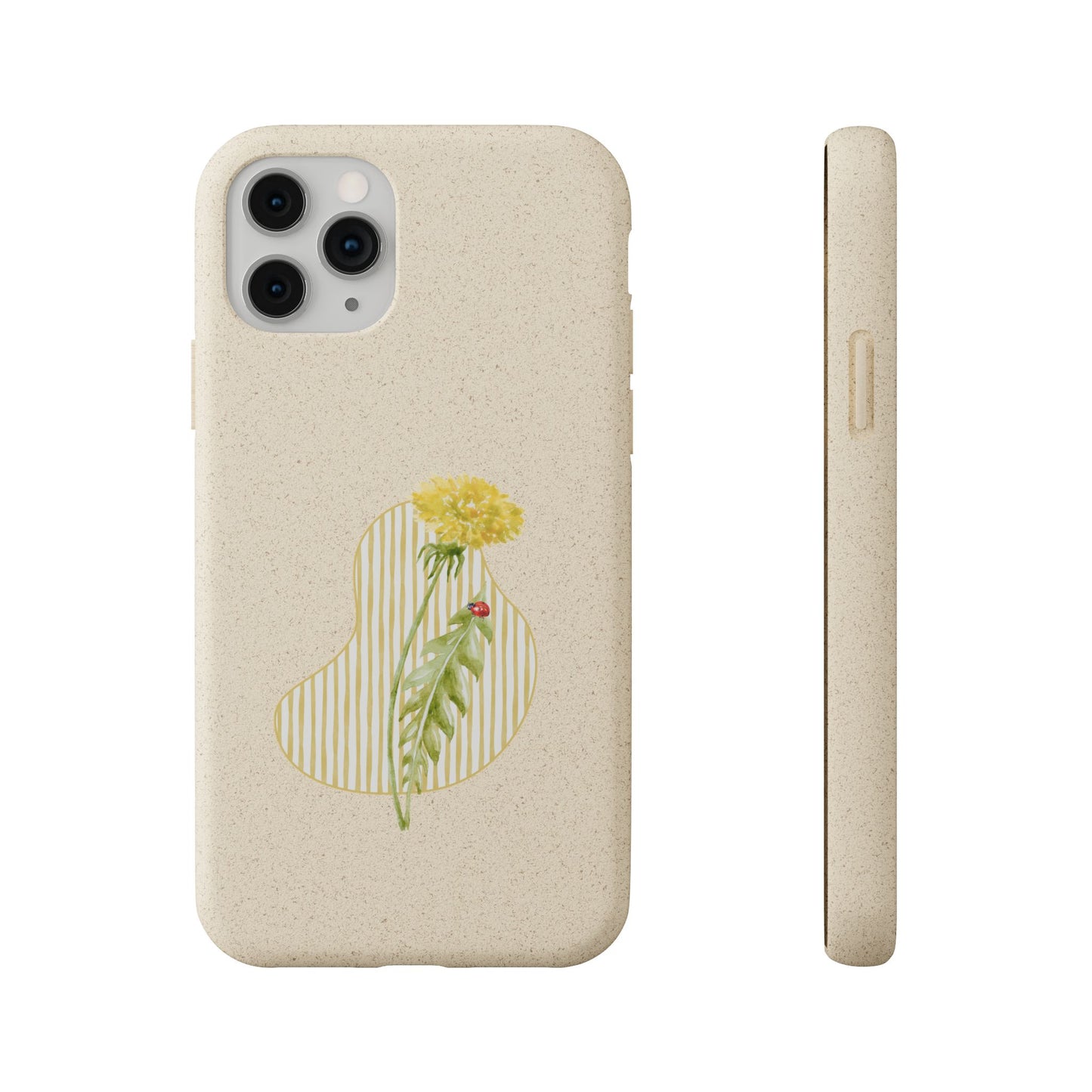 Dandelion Biodegradable Bamboo Phone Case