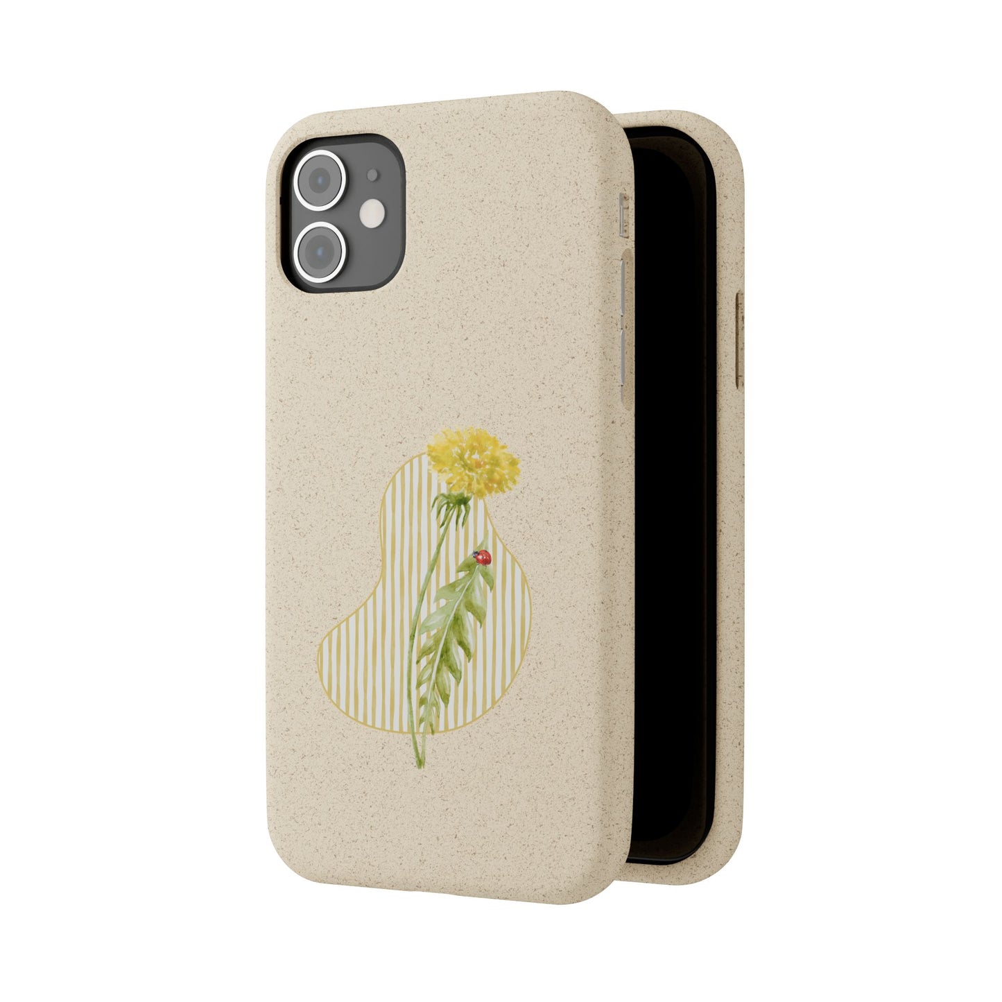 Dandelion Biodegradable Bamboo Phone Case