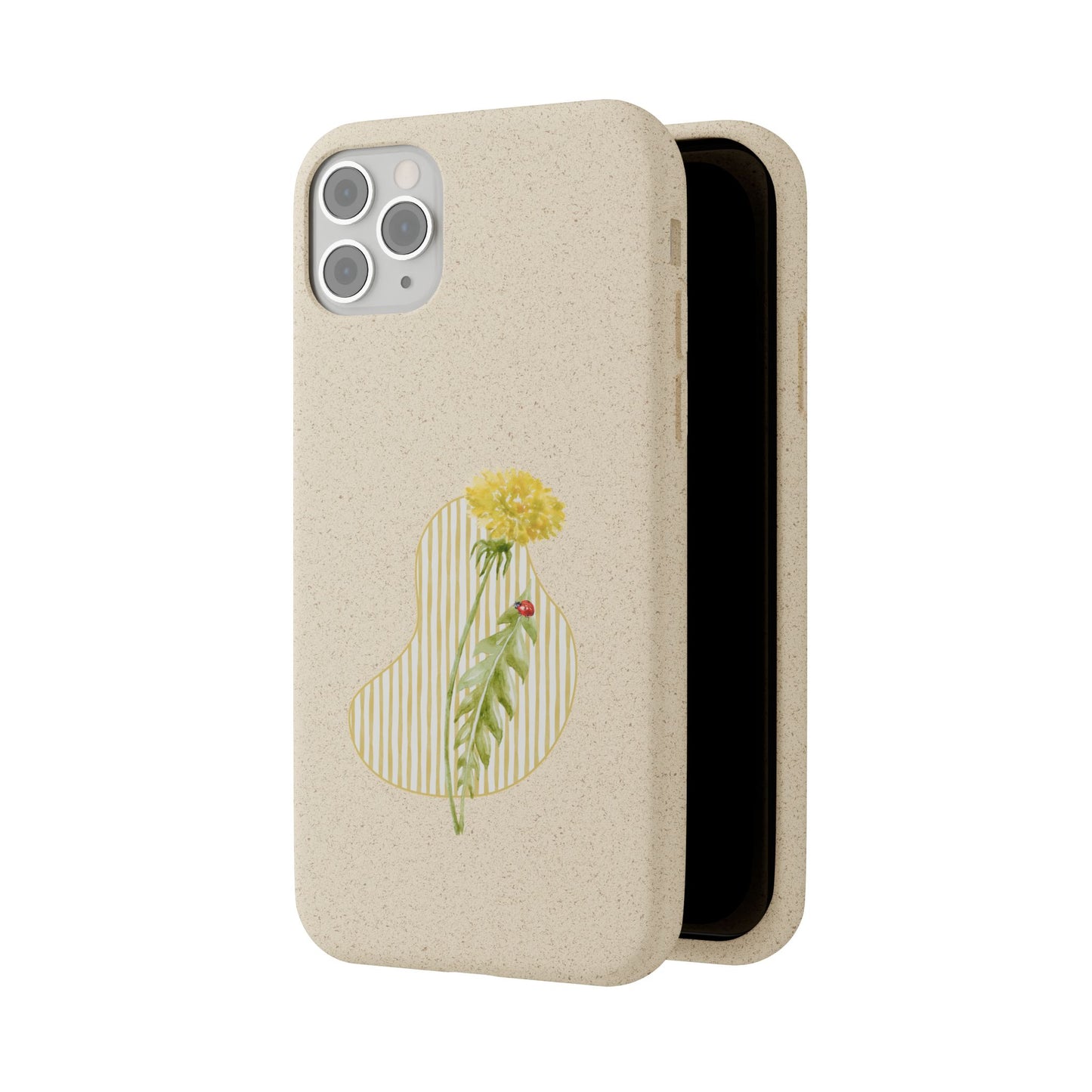 Dandelion Biodegradable Bamboo Phone Case