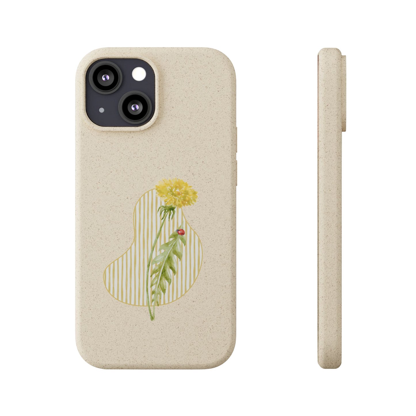 Dandelion Biodegradable Bamboo Phone Case