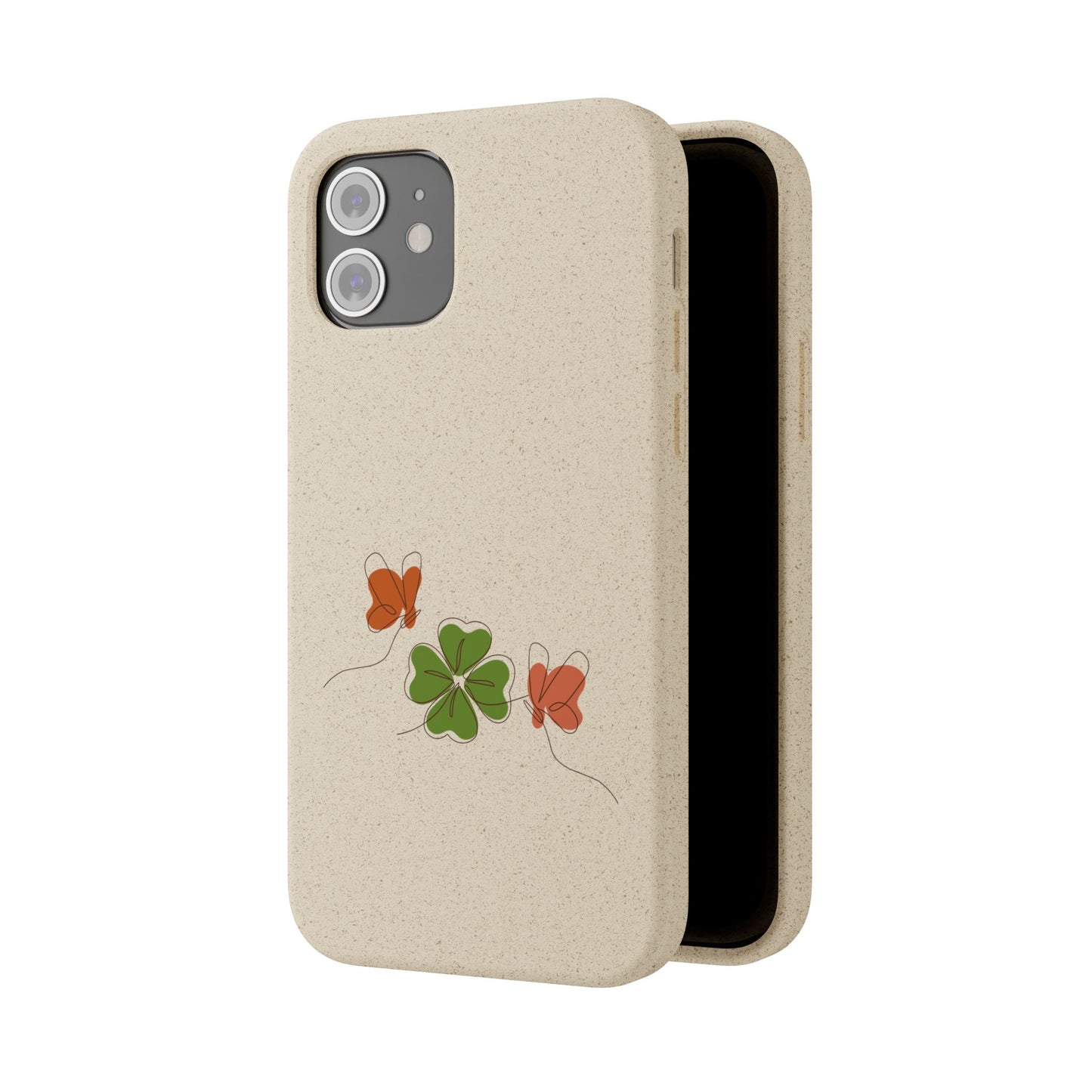 Lucky Biodegradable Bamboo Phone Case