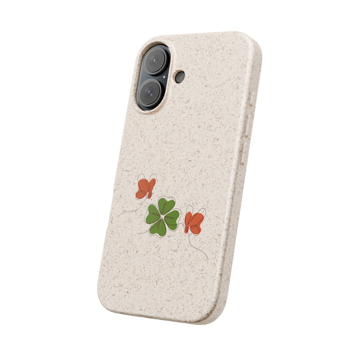 Lucky Biodegradable Bamboo Phone Case