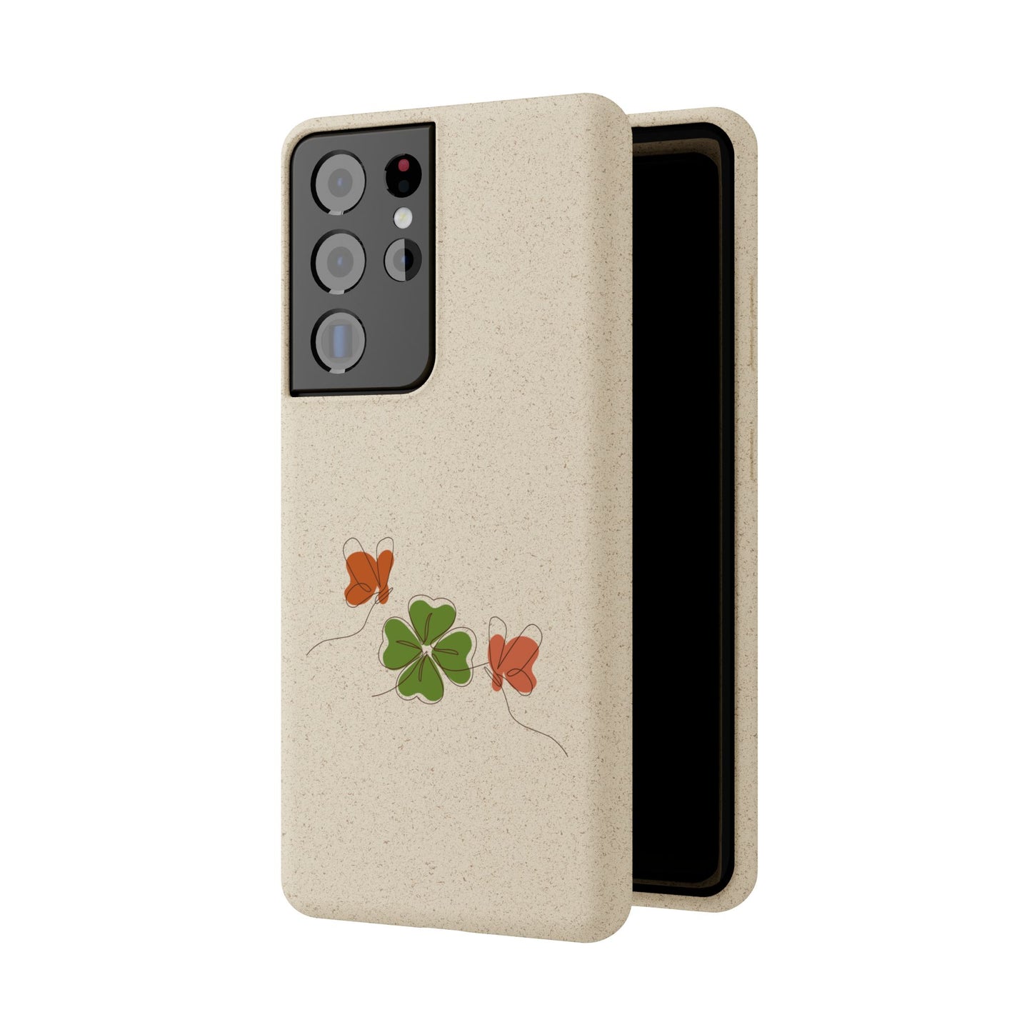Lucky Biodegradable Bamboo Phone Case