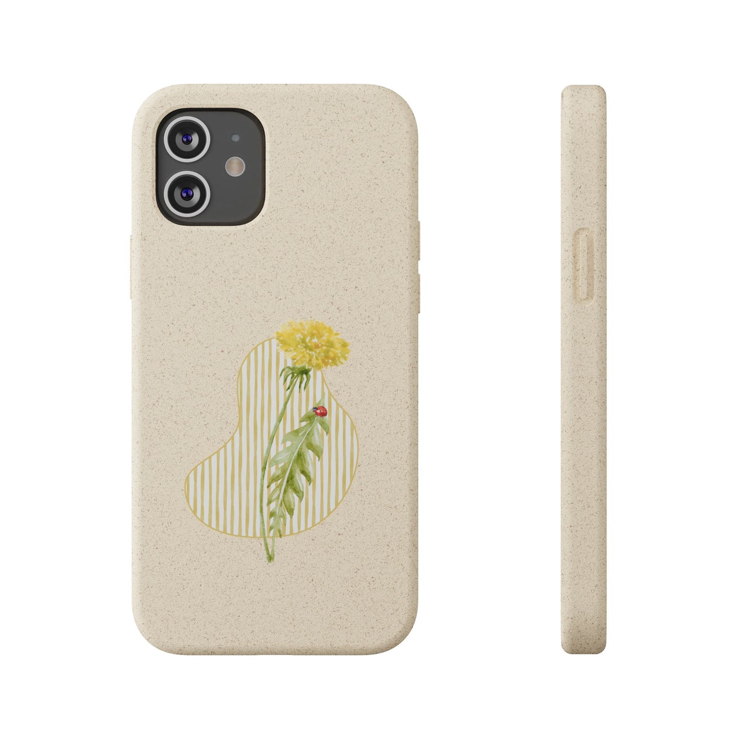 Dandelion Biodegradable Bamboo Phone Case