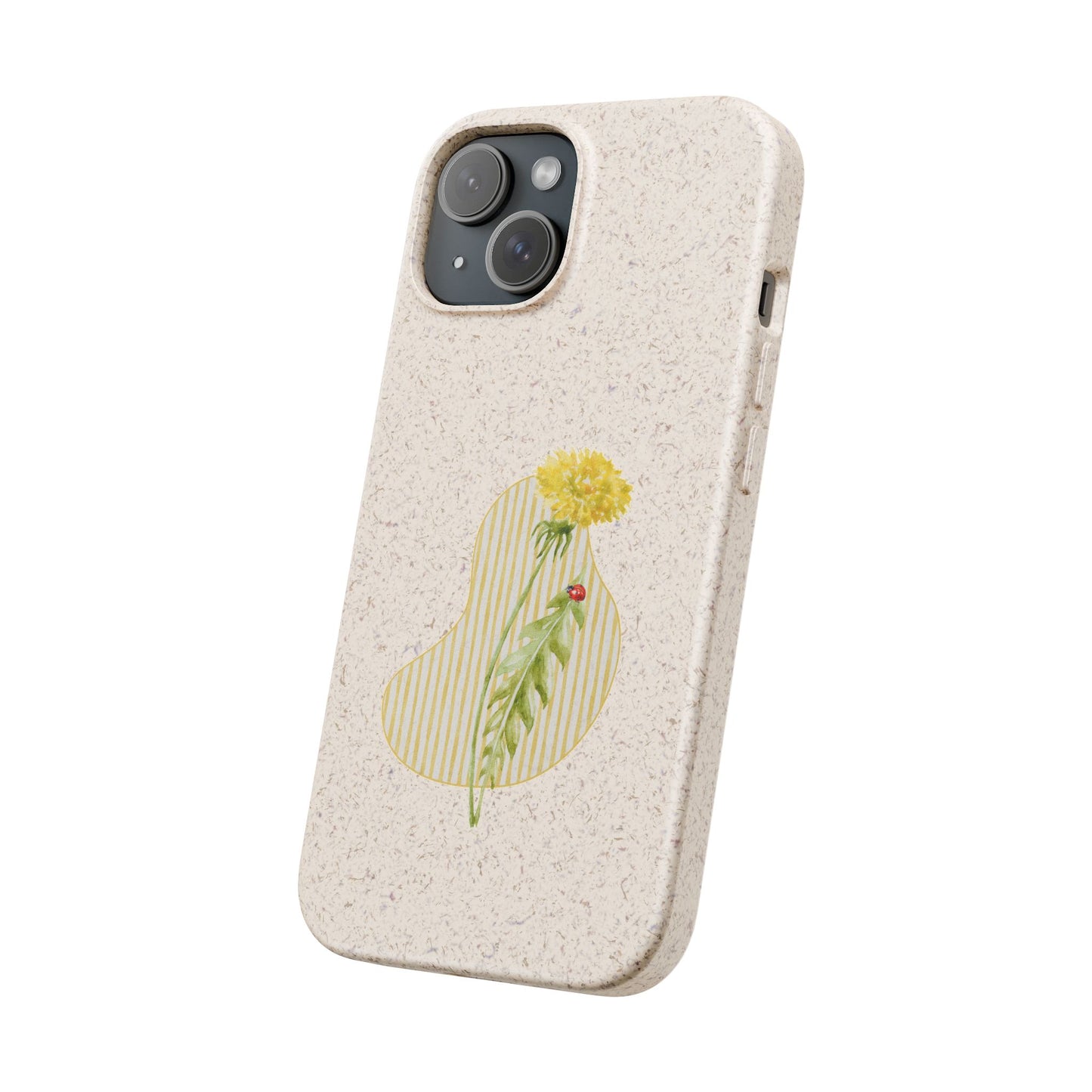 Dandelion Biodegradable Bamboo Phone Case