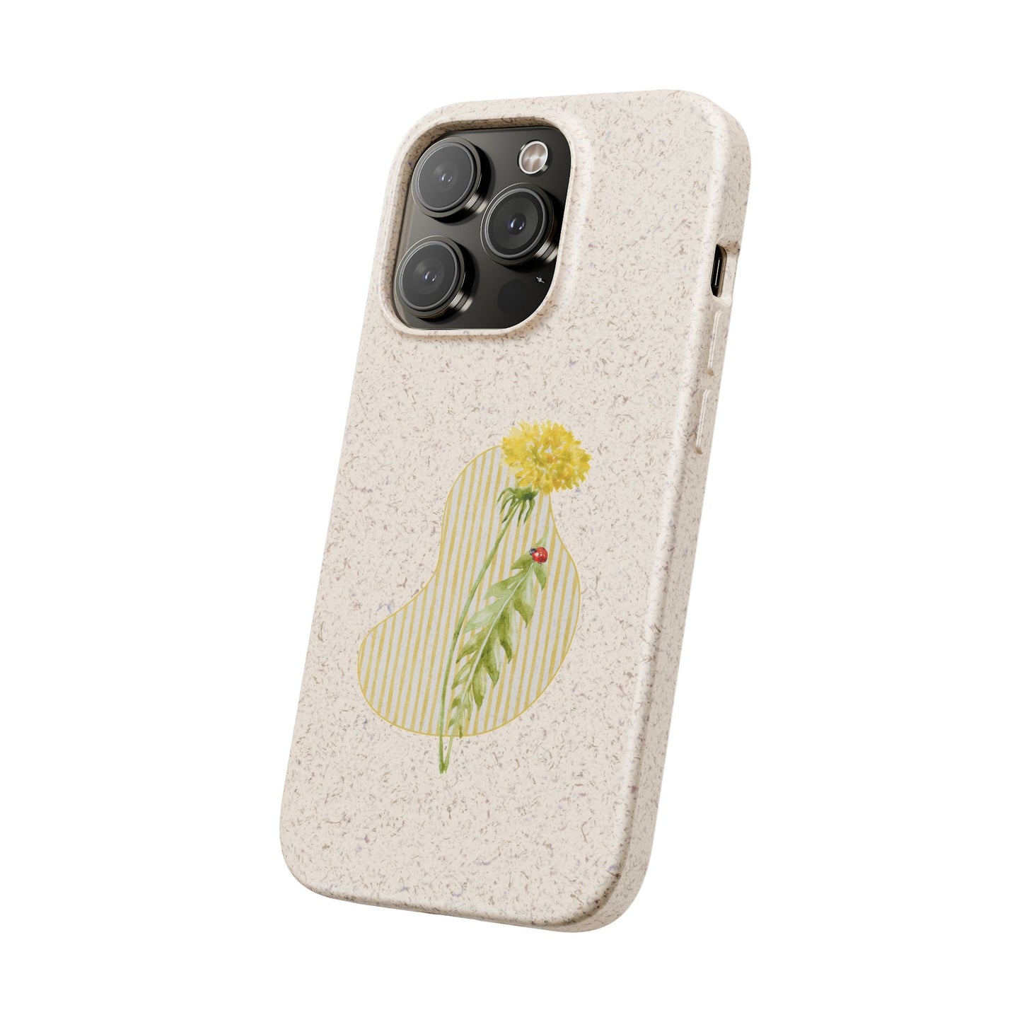 Dandelion Biodegradable Bamboo Phone Case