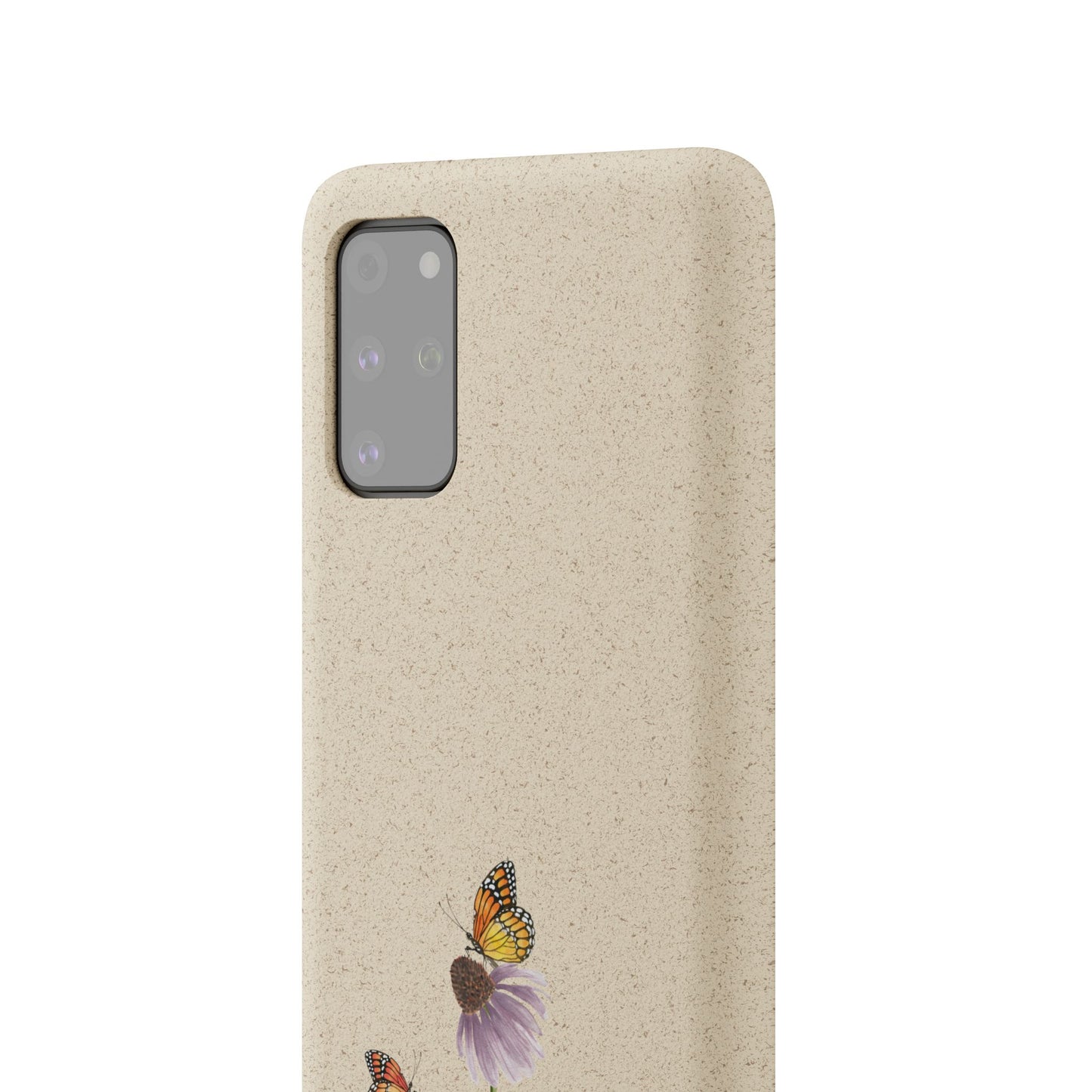 Echinacea Biodegradable Bamboo Phone Case