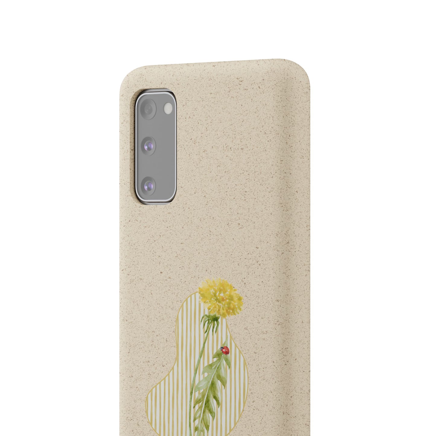 Dandelion Biodegradable Bamboo Phone Case