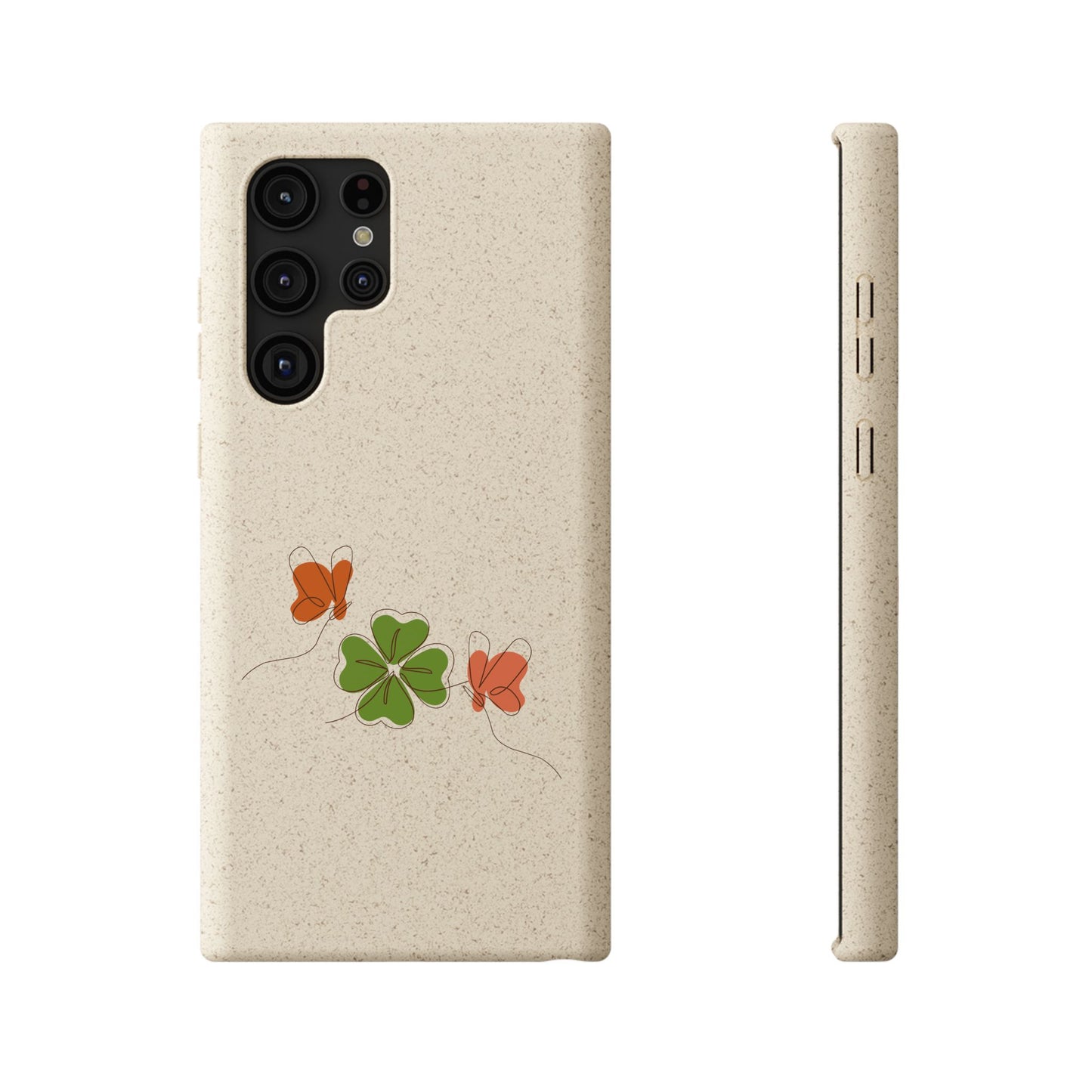 Lucky Biodegradable Bamboo Phone Case