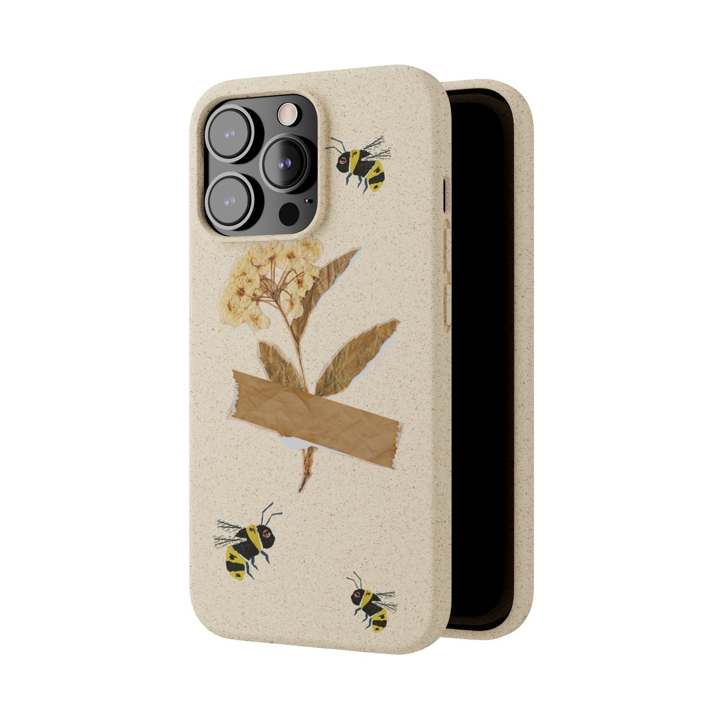 Beehive Biodegradable Bamboo Phone Case