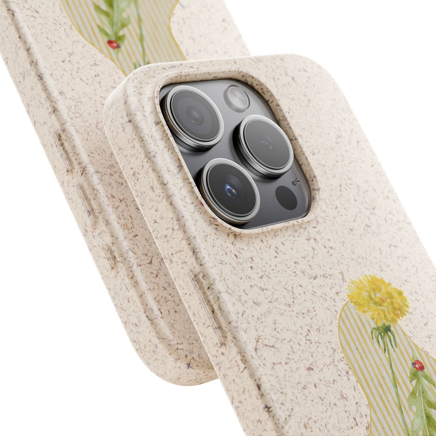 Dandelion Biodegradable Bamboo Phone Case
