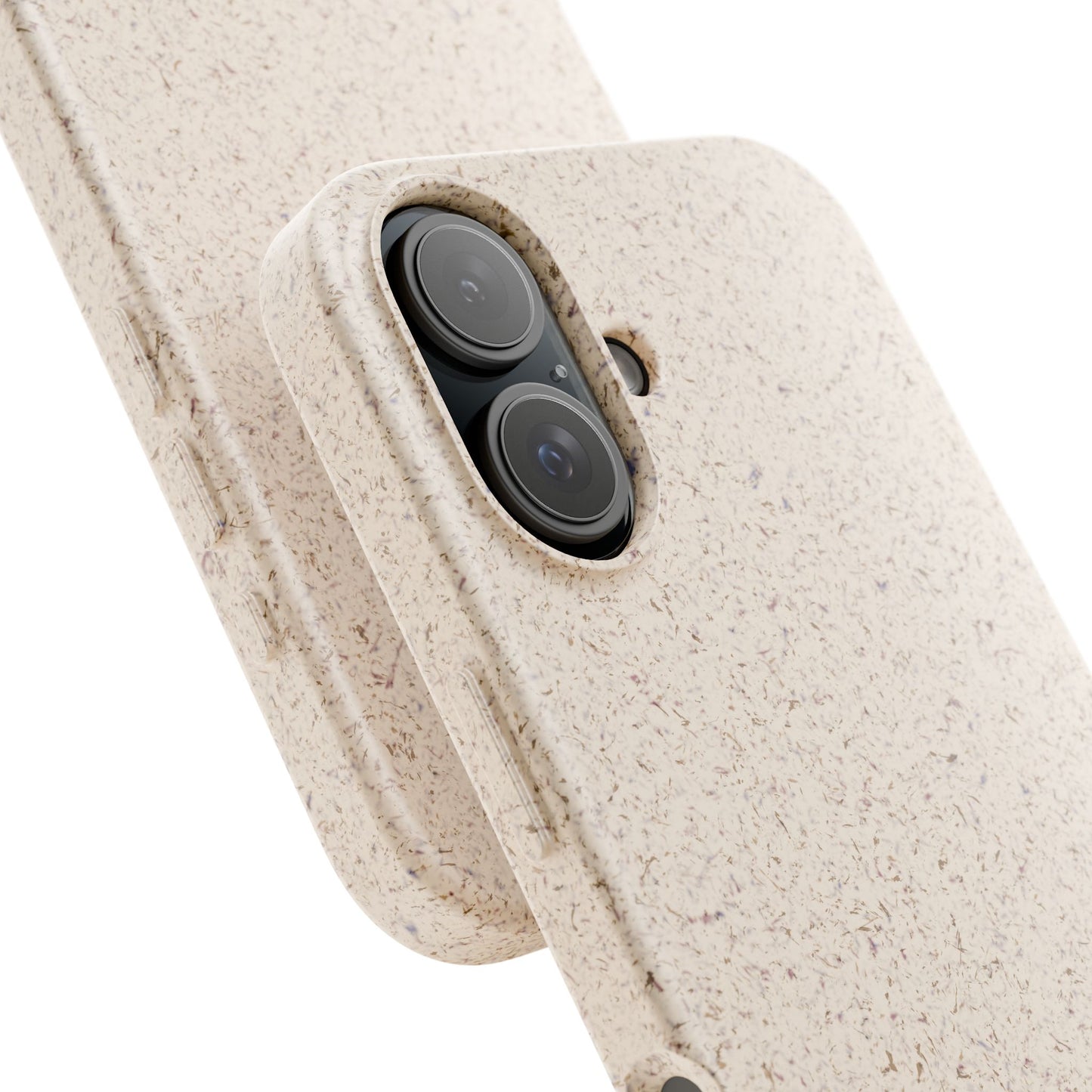 Timbre Menthe Poivrée Coque de Téléphone en Bambou Biodégradable