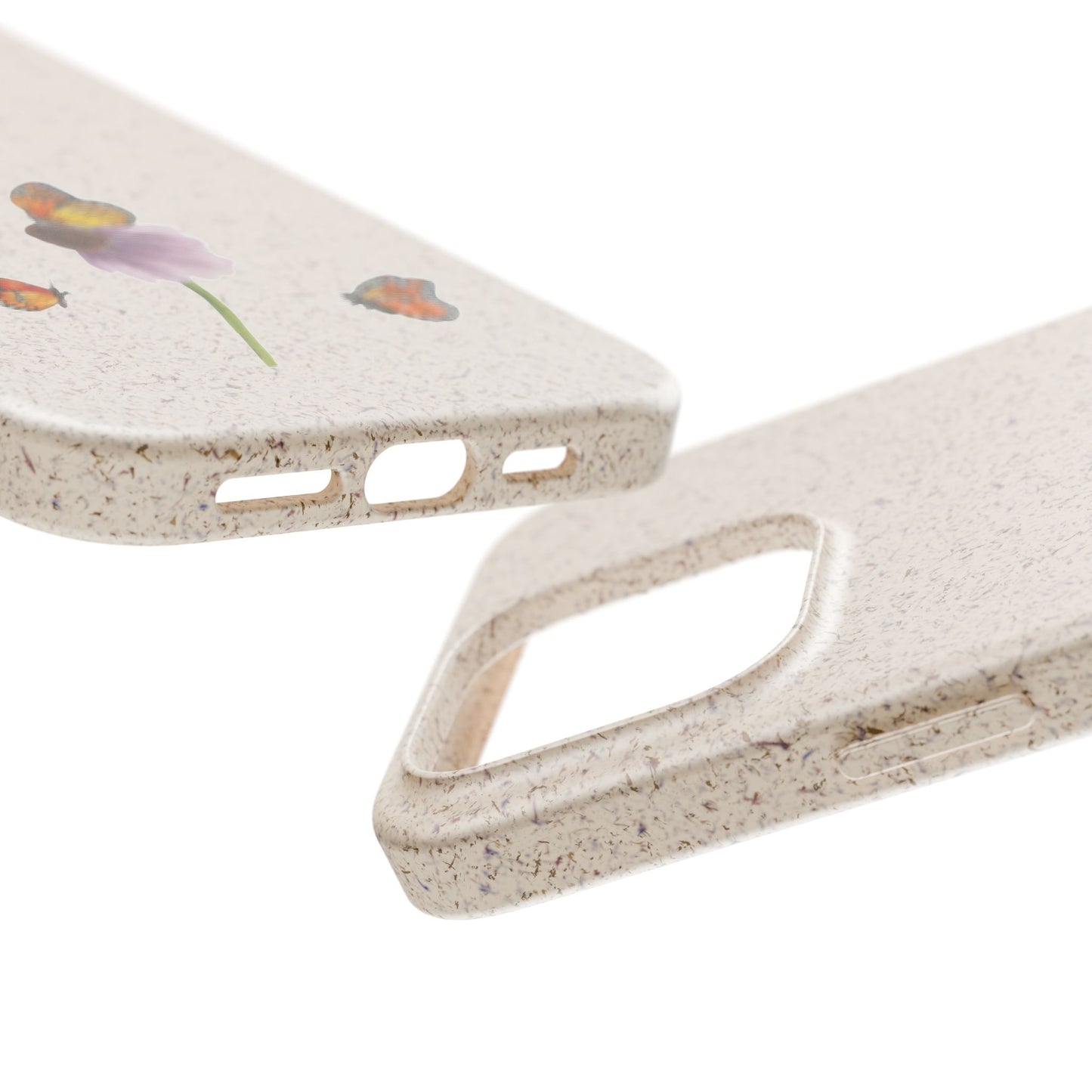 Echinacea Biodegradable Bamboo Phone Case