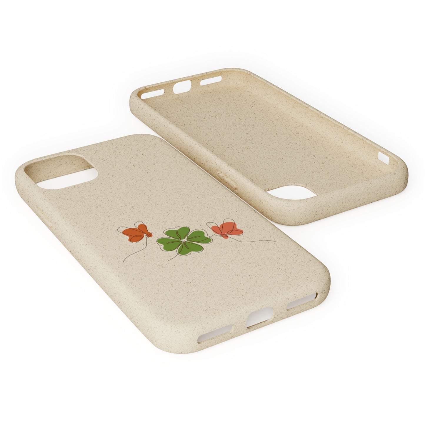 Lucky Biodegradable Bamboo Phone Case