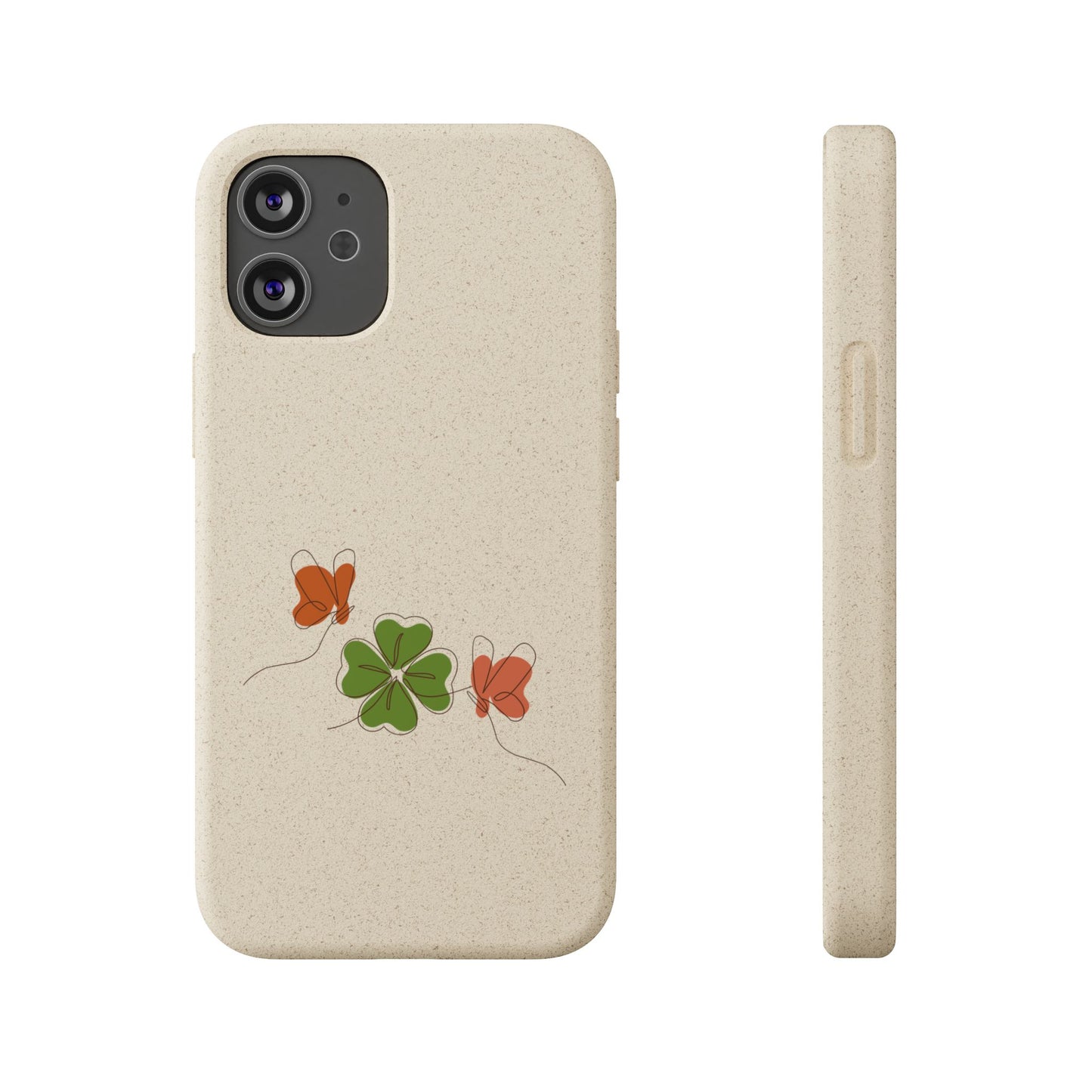 Lucky Biodegradable Bamboo Phone Case