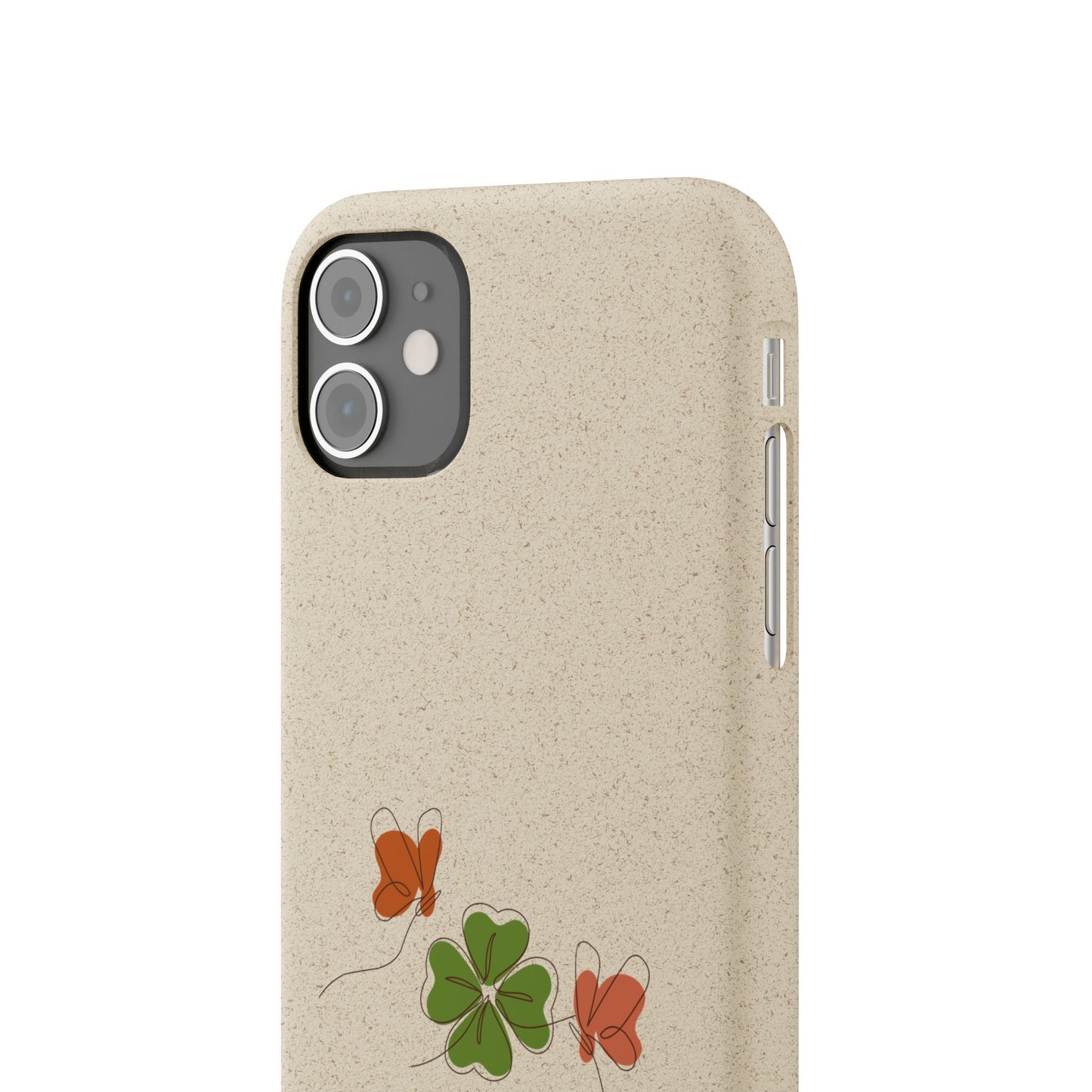 Lucky Biodegradable Bamboo Phone Case