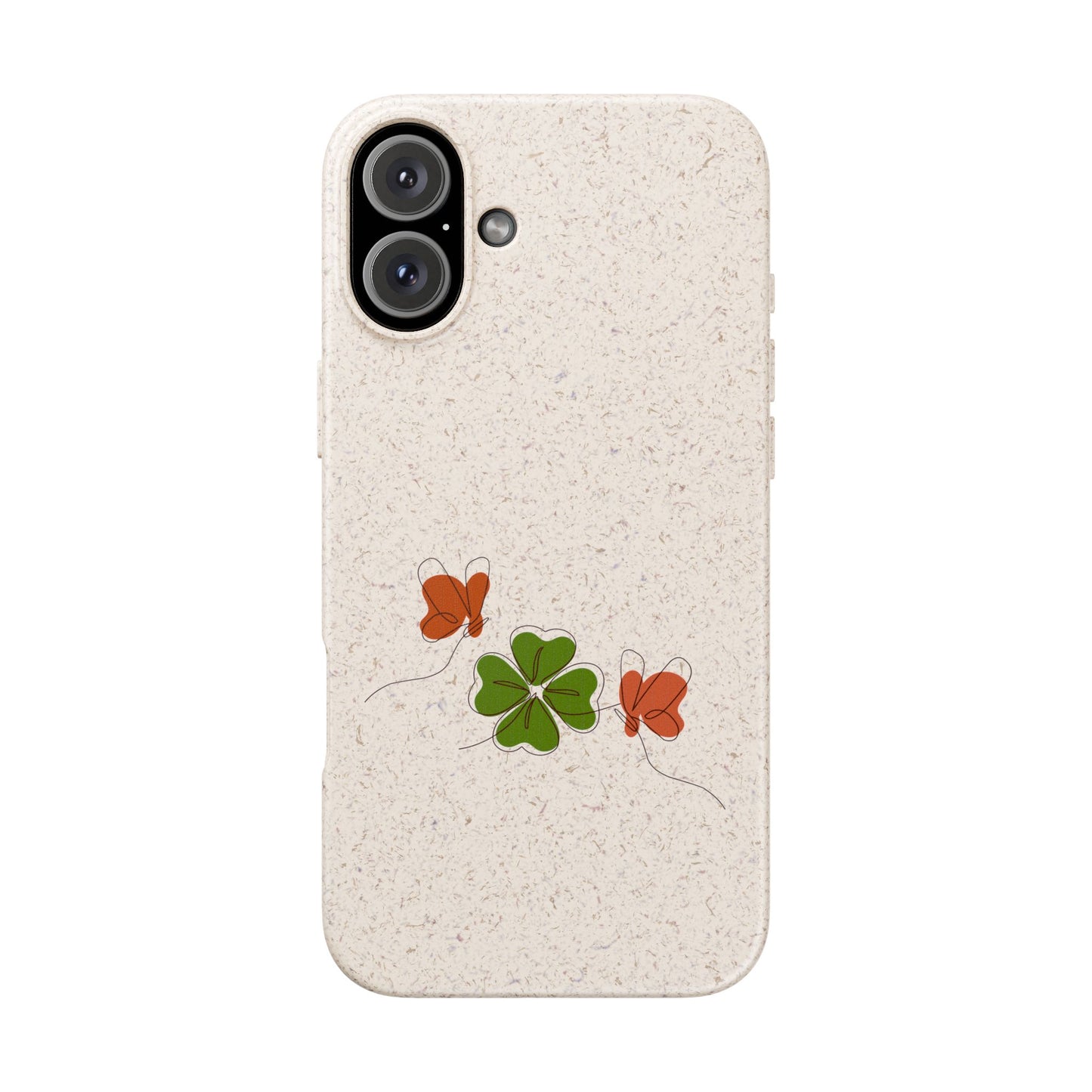 Lucky Biodegradable Bamboo Phone Case