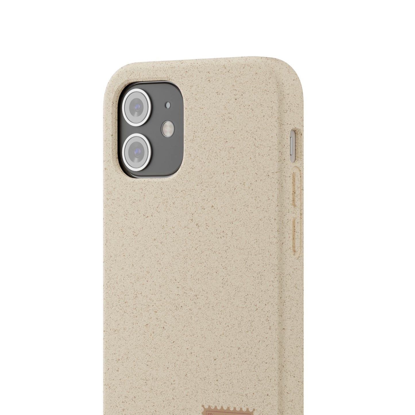 Timbre Menthe Poivrée Coque de Téléphone en Bambou Biodégradable