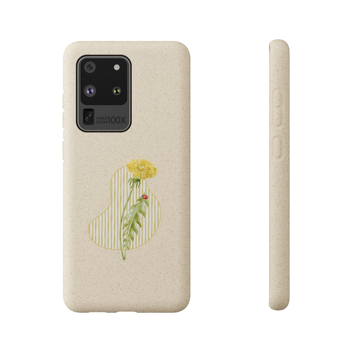 Dandelion Biodegradable Bamboo Phone Case