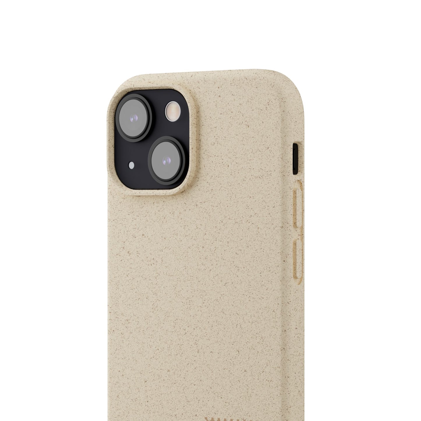 Timbre Menthe Poivrée Coque de Téléphone en Bambou Biodégradable