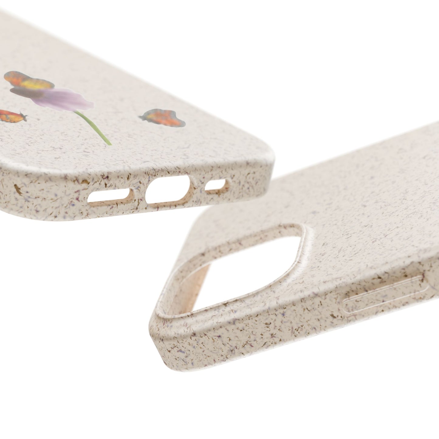 Echinacea Biodegradable Bamboo Phone Case