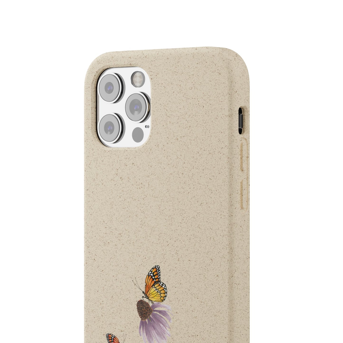 Echinacea Biodegradable Bamboo Phone Case