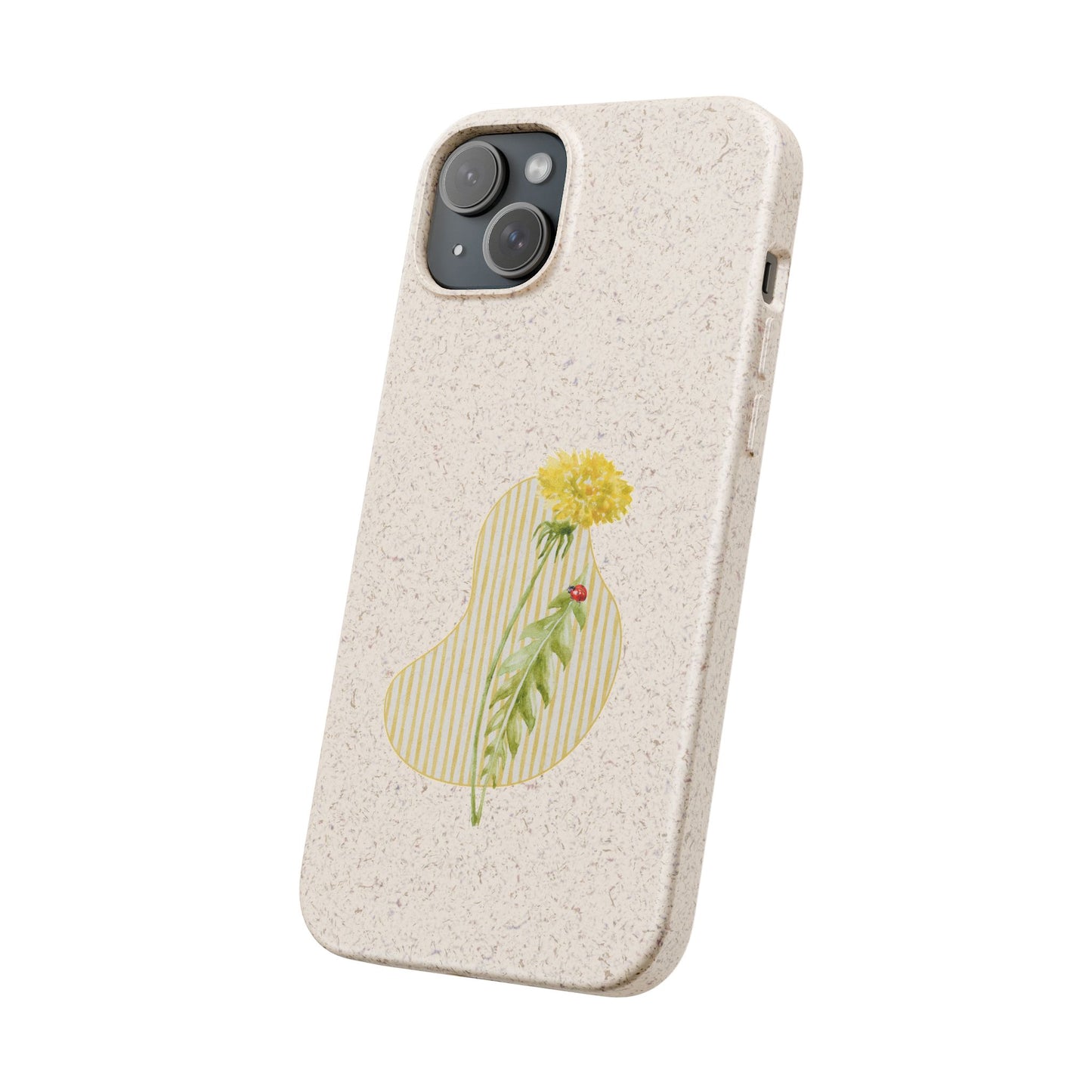 Dandelion Biodegradable Bamboo Phone Case