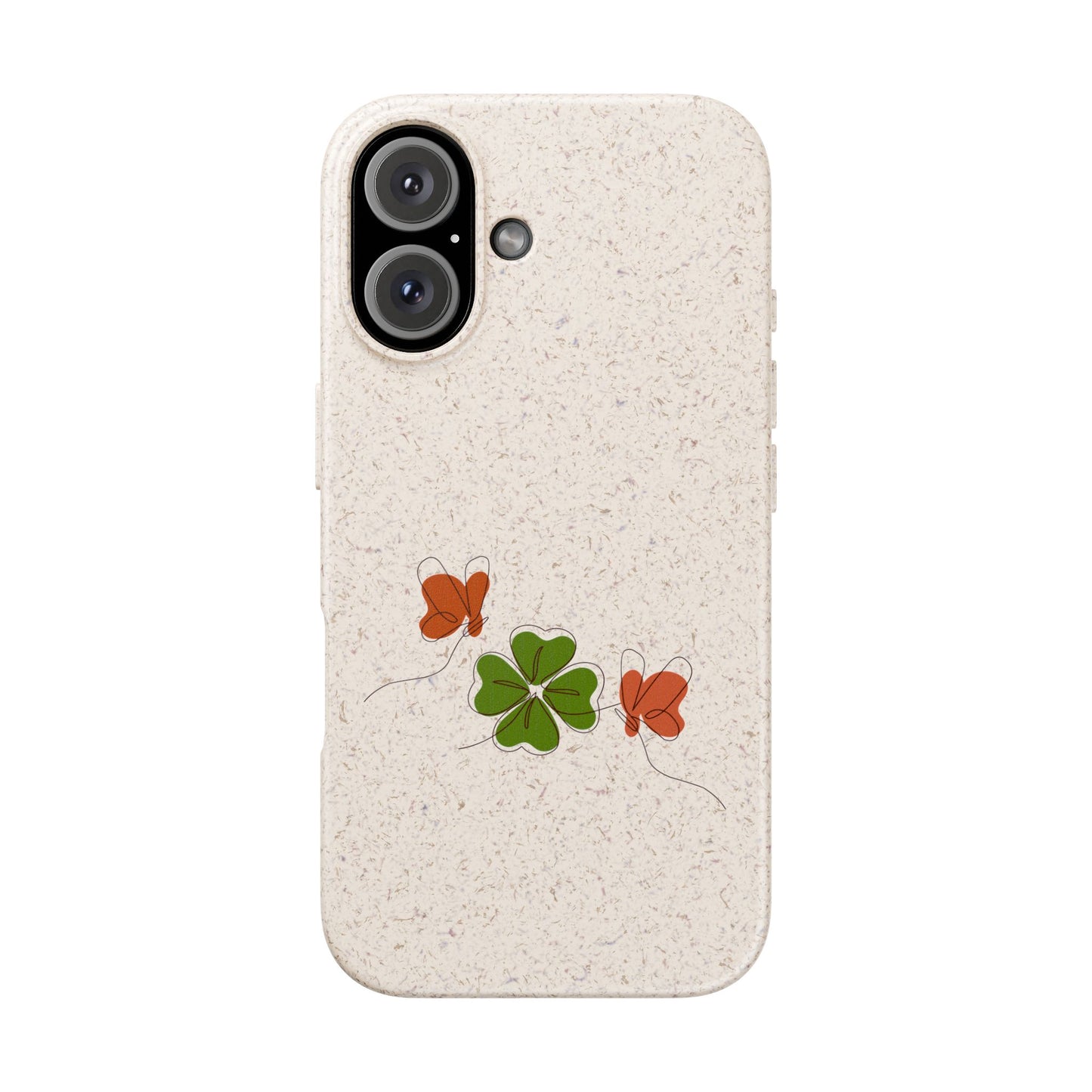Lucky Biodegradable Bamboo Phone Case