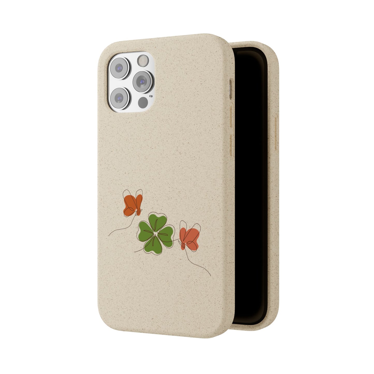 Lucky Biodegradable Bamboo Phone Case